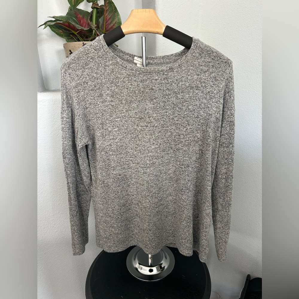 A new day gray sweater